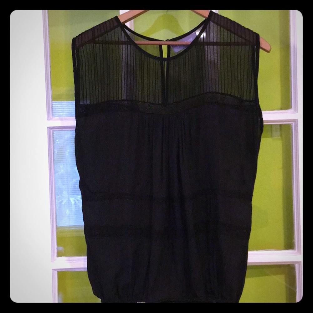 Magali Pascal handmade silk blend top
